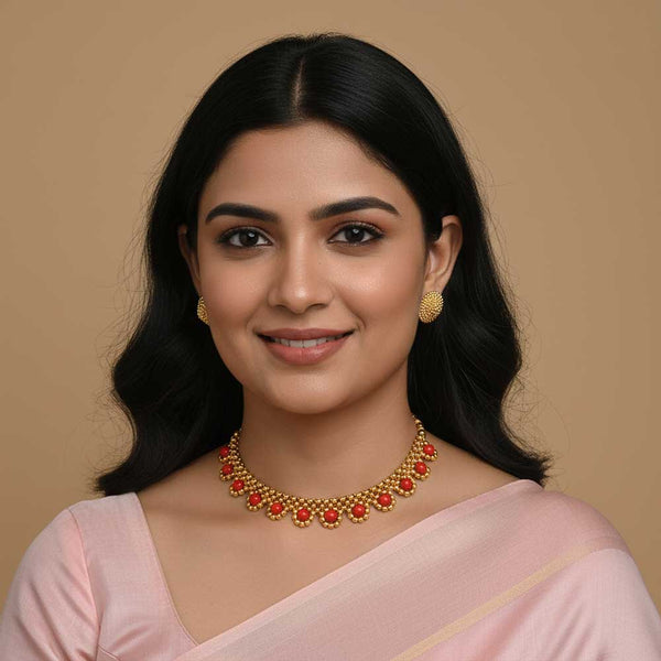 Kolhapuri Classic Gold Multi-Strand Haar