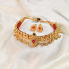 Kolhapuri Black Stone Drop Choker