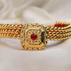 Kolhapuri Red Stone Drop Choker