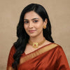 Kolhapuri Red Stone Drop Choker