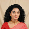 Kolhapuri Dual Stone Drop Choker Set