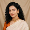 Kolhapuri Floral Drop Dangling Choker Set
