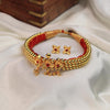 Kolhapuri Gold Bead Designer Necklace