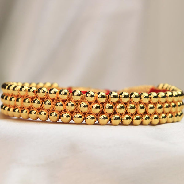 Kolhapuri Black Bead Designer Necklace