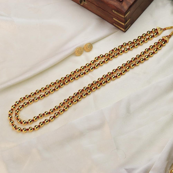 Kolhapuri Classic Double Layer Bead Haar