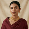 Traditional Maharashtrian Vajra Tik Necklace Set
