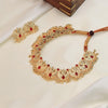 Peacock Temple Statement Choker
