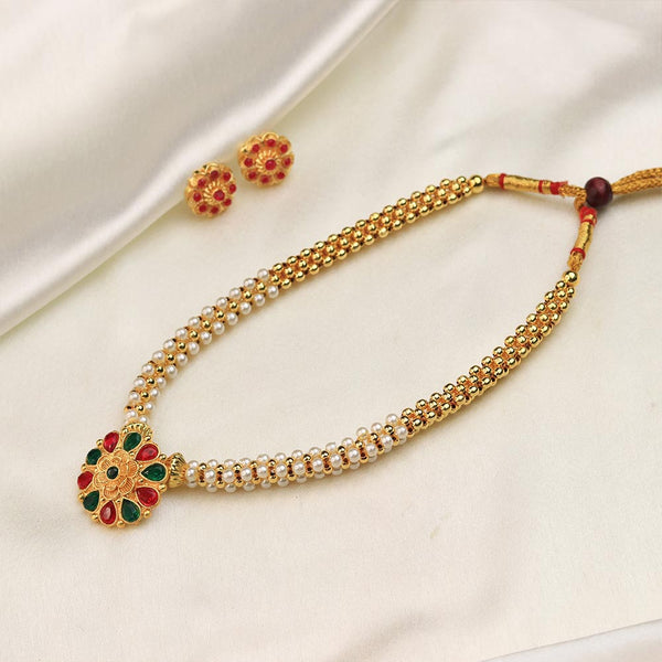 Black Bead Heritage Mangalsutra