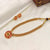 Red Floral Temple Mangalsutra