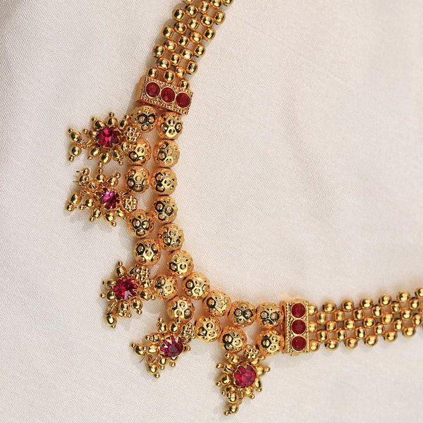 Heritage Multi Strand Beaded Necklace