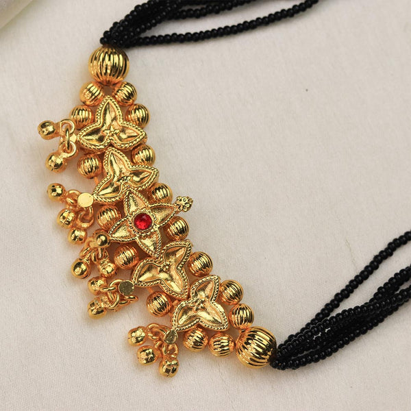 Black Bead Traditional Mangalsutra