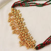 Dual Tone Beaded Ethnic Necklace