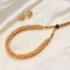 Classic Gold Bead Chain Necklace