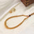 Textured Bead Designer Necklace