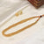 Gold Multi-Strand Bead Necklace