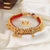 Gold Bead Heavy Choker