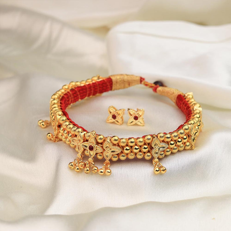 Gold-plated finish