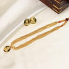 Multi-Strand Coin Necklace