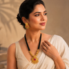 Black Thread Temple Necklace