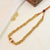 Gold Designer Bead Necklace