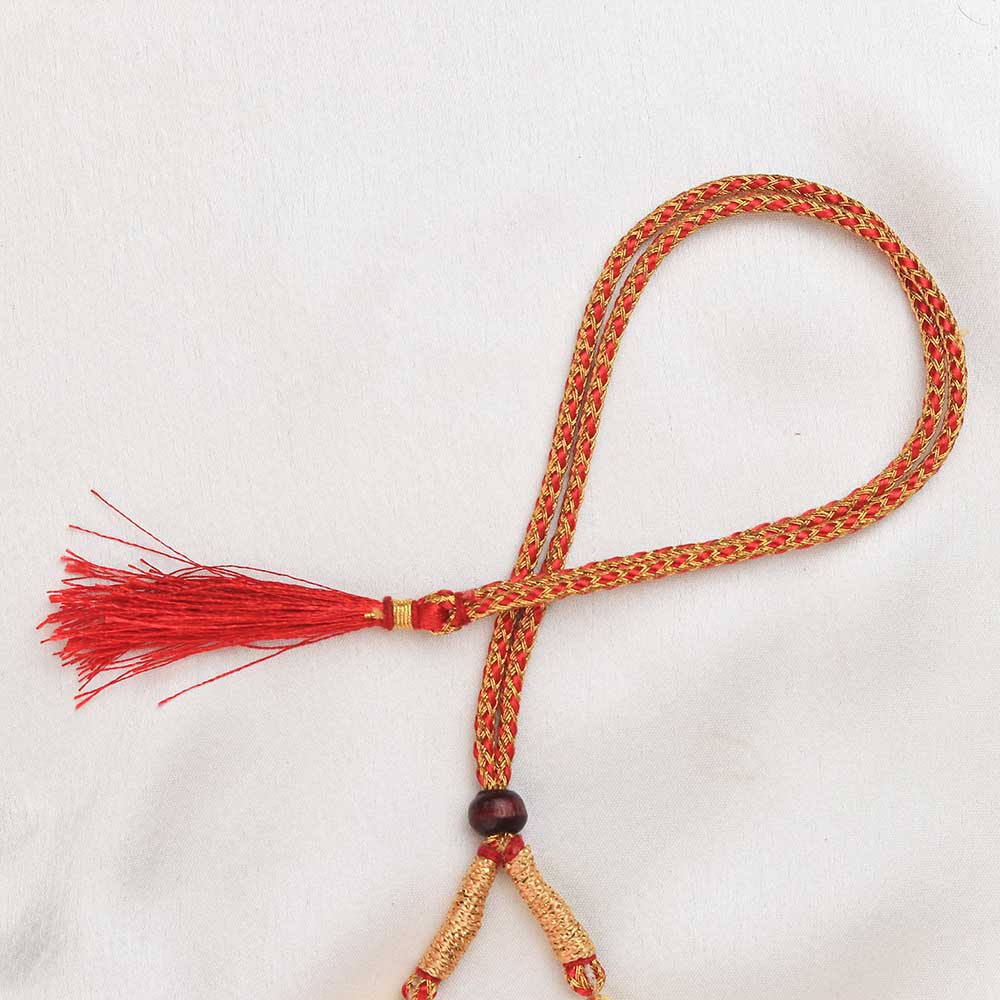 Traditional Maharashtrian Kolhapuri Mangalsutra - Designer - view 6