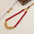 Dual Line Gold Bead Necklace