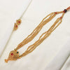 Crescent Temple Necklace