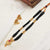 Textured Pendant Bead Necklace