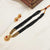 Black Beaded Floral Pendant Mangalsutra