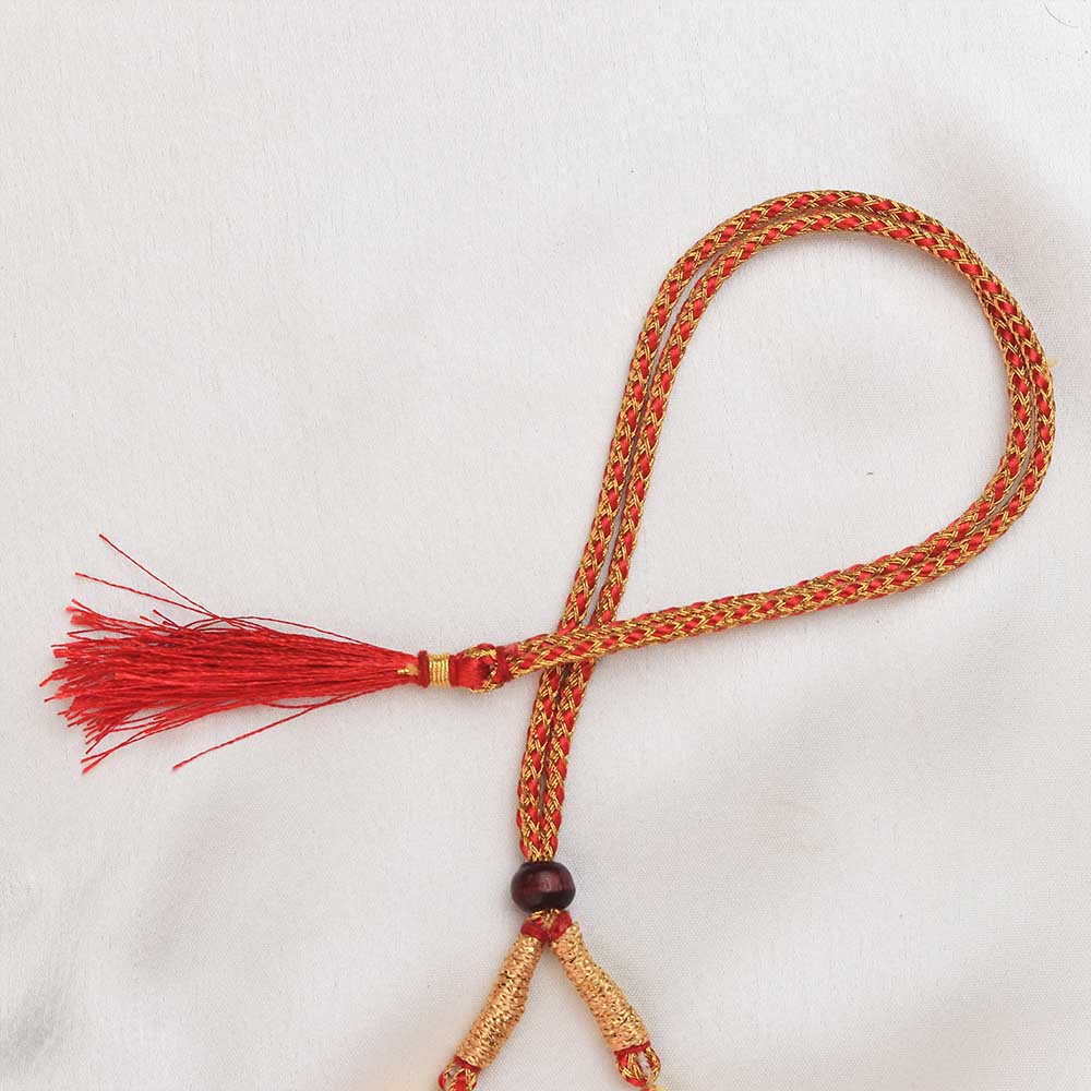 Traditional Maharashtrian Kolhapuri Mangalsutra Laxmi Coin - Classic - view 6