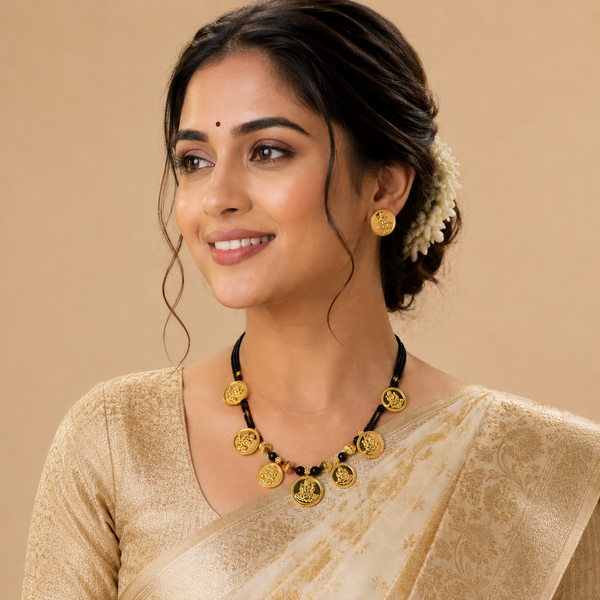 Teardrop Stone Mangalsutra