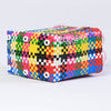 Kalapuri handmade multicolor lid top storage basket durable handwoven design for all-purpose home storage.
