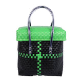 Green & Black Grocery Lid Basket