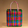 Handcrafted Colourful Basket – Vibrant Classic Weave Organizer