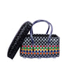 Half Basket with Lid – Nautical Compact Tote
