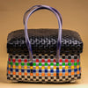 Half Basket with Lid – Nautical Compact Tote