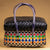Half Basket with Lid – Nautical Compact Tote