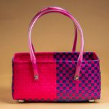 Pink & Blue Shopping Half Basket