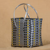 Black Silver Picnic Handcrafted Basket