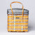 Kalapuri handmade grocery lid top basket with reusable weave eco-friendly everyday storage.