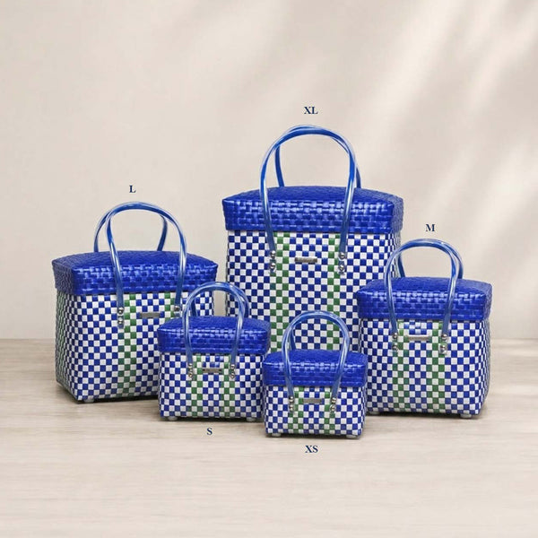 Premium Lid‑Top Basket – Upscale Handwoven Storage Basket