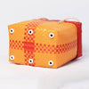 Yellow & Red Lid Top Basket | Vibrant Handmade Storage