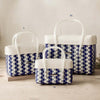 New‑Age Fancy Half Basket with Lid – Stylish Compact Carrier