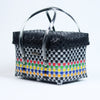 Elegant handwoven fancy half basket with lid