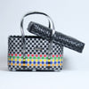 Elegant handwoven fancy half basket with lid