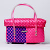 Durable multipurpose half basket with lid