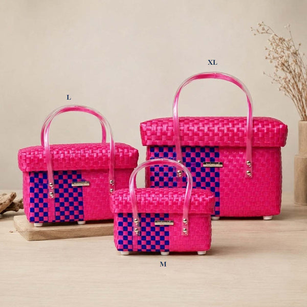 Multipurpose Half Basket with Lid – Durable Everyday Organizer