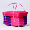 Durable multipurpose half basket with lid