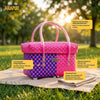 Multipurpose Half Basket with Lid – Durable Everyday Organizer