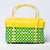 Premium handwoven short basket with lid